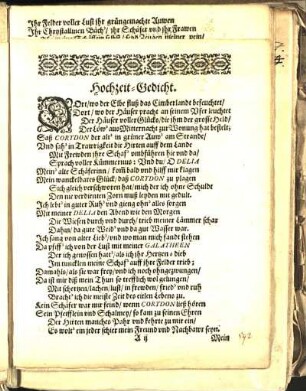 Hochzeit-Gedicht