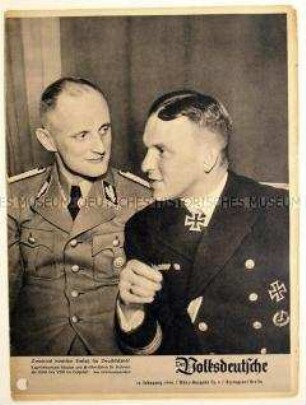 Monatszeitschrift "Der Volksdeutsche" u.a. zur Umsiedlung von Auslandsdeutschen in das Deutsche Reich