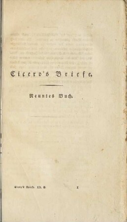 Neuntes Buch.