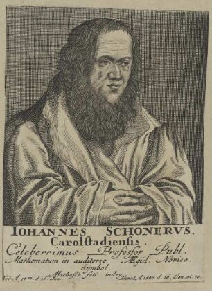 Bildnis des Iohannes Schonervs