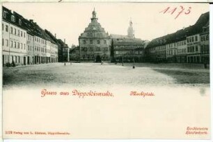 Dippoldiswalde. Marktplatz