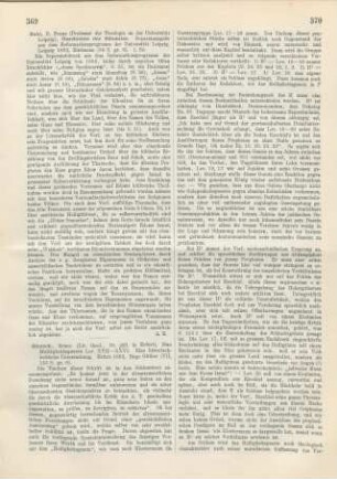 369-371 [Rezension] Bäntsch, Bruno, Das Heiligkeitsgesetz Lev. XVII - XXVI.