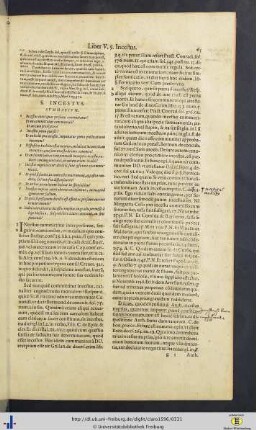 §§. Incestus - Iniuria.