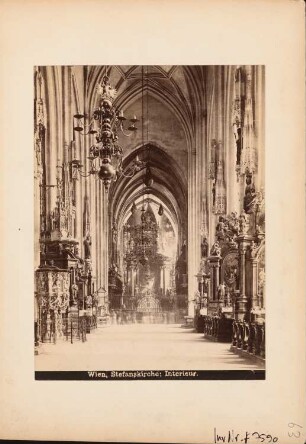 Stephansdom, Wien: Innenraum
