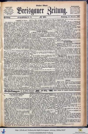 29.11.1896 (Erstes Blatt)