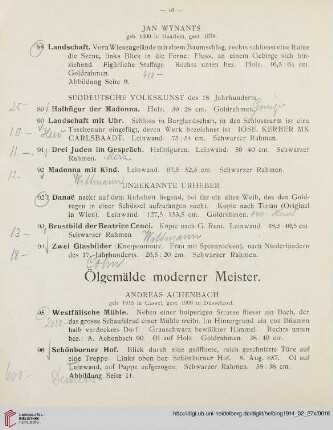 Ölgemälde moderner Meister (Nr. 95-200)
