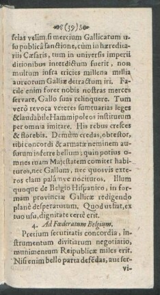4. Ad Foederatum Belgium.