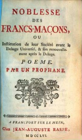 Des Francs Maçons