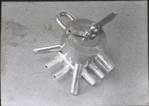 Sammelstück der Melkmaschine Elfa M 55 (verbesserte Ausführung)