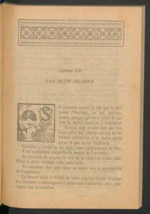 Capítulo XXI - Una mujer decidida