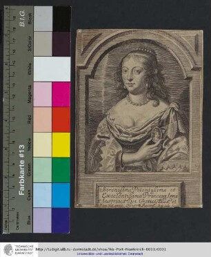 Serenißima Potentißima et Excelentißima Princeps Anna Austriaca Dei Gratia Gallia, et Nauarra Regina / P. van Mol pinxcit ; P. de Iode fecit