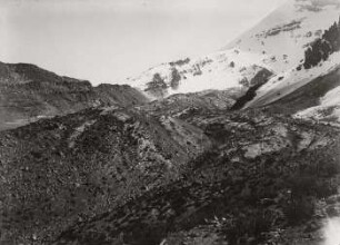 Alte Moränen im Curipoguiotal des Süd-Chimborazo bei 4000 m