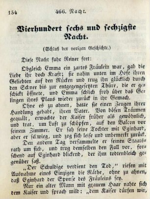 Vierhundert sechs und sechzigste Nacht