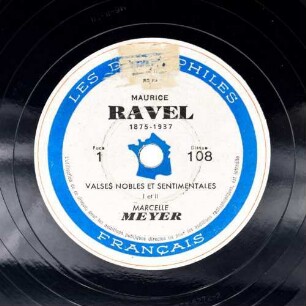Valses nobles et sentimentales | Miroirs