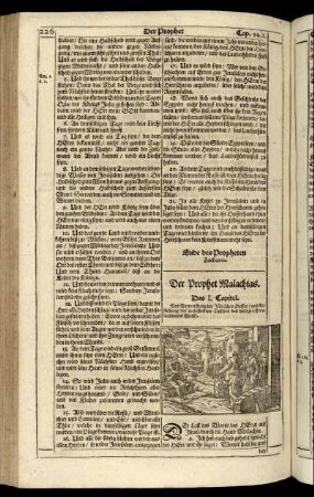 Der Prophet Malachias.
