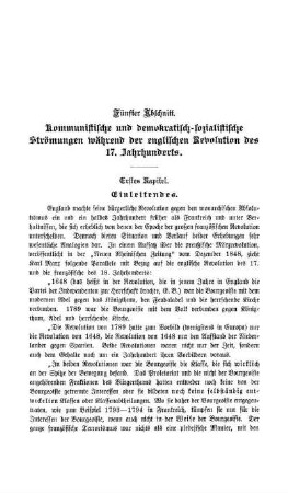 Erstes Kapitel. Einleitendes.