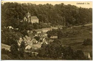 Liebstadt. Blick auf Liebstadt und Schloss Kuckuckstein