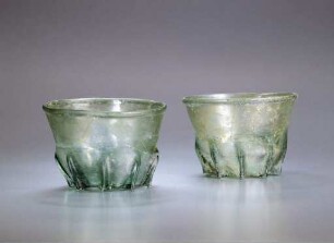 Rippenbecher, Mittelalter