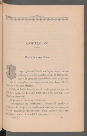 Capítulo XX - Entre las sombras