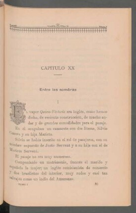 Capítulo XX - Entre las sombras