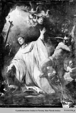Altar : Versuchung des seligen Bernardo Tolomei