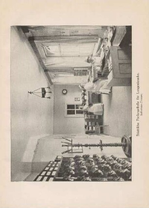Städtische Fürsorgestelle für Lungenkranke. Aufnahme-Zimmer