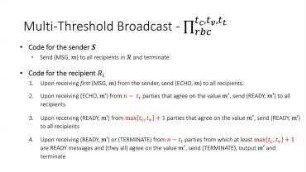 Blockchain and BFT: Multi-Threshold Asynchronous Reliable Broadcast and Consensus
