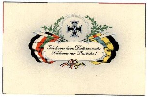 Ich kenne keine Parteien mehr ....