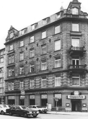 Mietshaus; Frankfurt, Heiligkreuzgasse 29, Klingerstraße 31