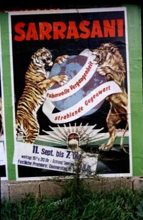 Circus Althoff und Circus Sarrasani, ohne Ortsangabe, ohne Jahr