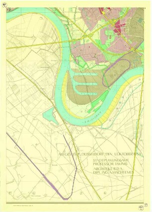 Leitplan der Stadt Düsseldorf, Gesamtplan