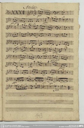 32. Anonymus, Arioso, f-Moll