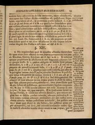 19-33, § XIV. - § XXIV.