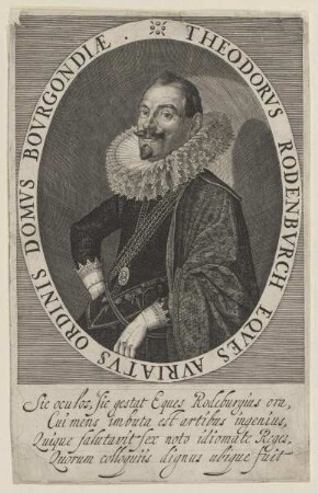 Bildnis des Theodorvs Rodenbvrch