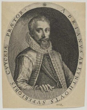 Bildnis des Adrianvs ab Eynthovts