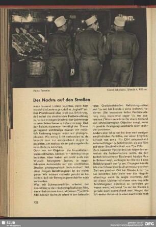 Nachts auf den Straßen