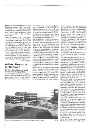 Weiterer Neubau in der City Nord
