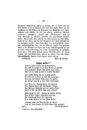 Schon müde?
