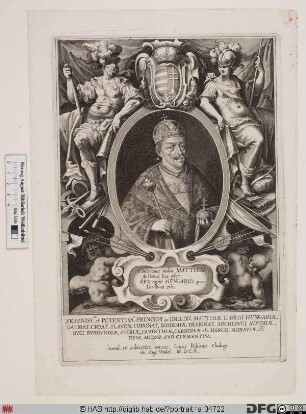 Bildnis Matthias, römisch-deutscher Kaiser (reg. 1612-19)