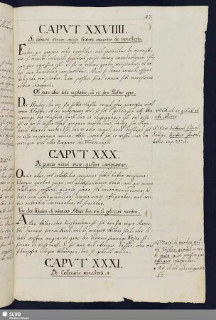Capvt XXXI - XXXX