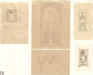 Lange, Ludwig; Lange - Archiv: VIII.5 Grabdenkmäler (Renaissance / Barock) - Ansichten, Teilansichten