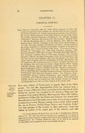 Chapter II. Political history