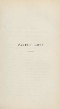 Parte cuarta