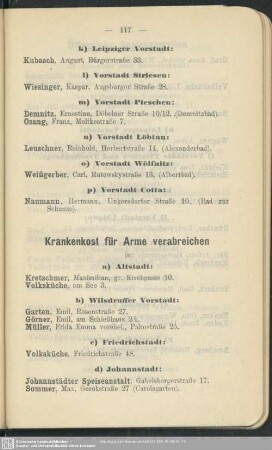 Krankenkost für Arme verabreichen