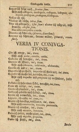 Verba IV Conivgationis