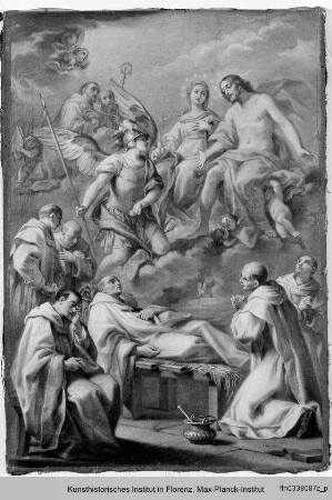 Tod des seligen Bernardo Tolomei