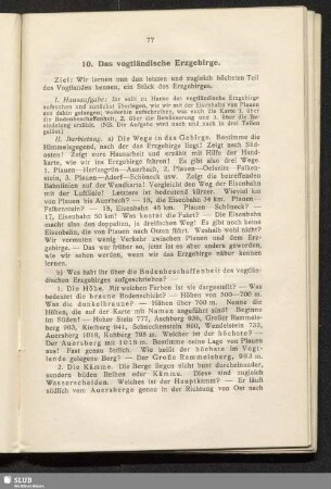 10. Das vogtländische Erzgebirge