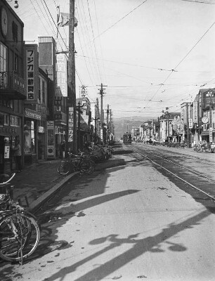 Sapporo. Straßenbild
