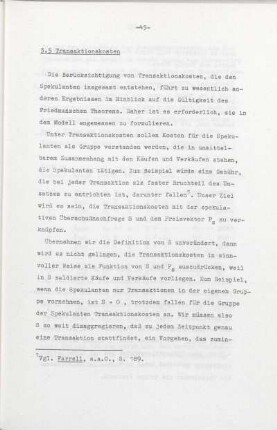 3.5 Transaktionskosten