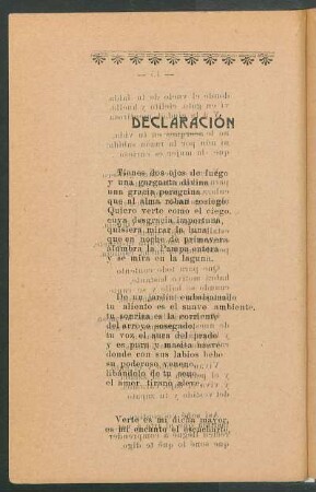Declaración